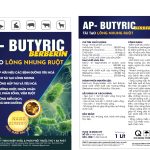 TÁI TẠO LÔNG NHUNG ĐƯỜNG RUỘT AP-BUTYRIC BERBERIN cho gà heo khỏe đường ruột, tăng miễn dịch, tăng năng suất