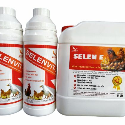 DUNG DỊCH UỐNG SELEN E OIL cho vật nuôi TĂNG CHẤT LƯỢNG TRỨNG, TỶ LỆ ĐẠT PHÔI, SIÊU LÊN GIỐNG, ĐỘNG DỤC HÀNG LOẠT