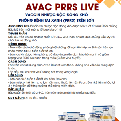 Avac PRRS Live