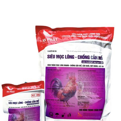 SIÊU MỌC LÔNG – CHỐNG CẮN MỔ cho gia cầm KÍCH THÍCH MỌC LÔNG NHANH