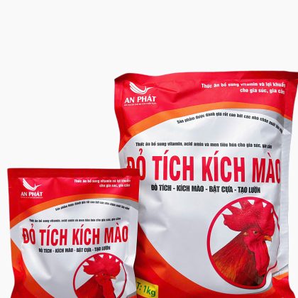 ĐỎ TÍCH KÍCH MÀO cho gia súc gia cầm BẬT CỰA – TẠO LƯỜN TĂNG KHUNG – NỞ MÔNG – BUNG ĐÙI – TẠO NẠC