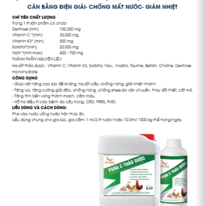 PARA C THẢO DƯỢC